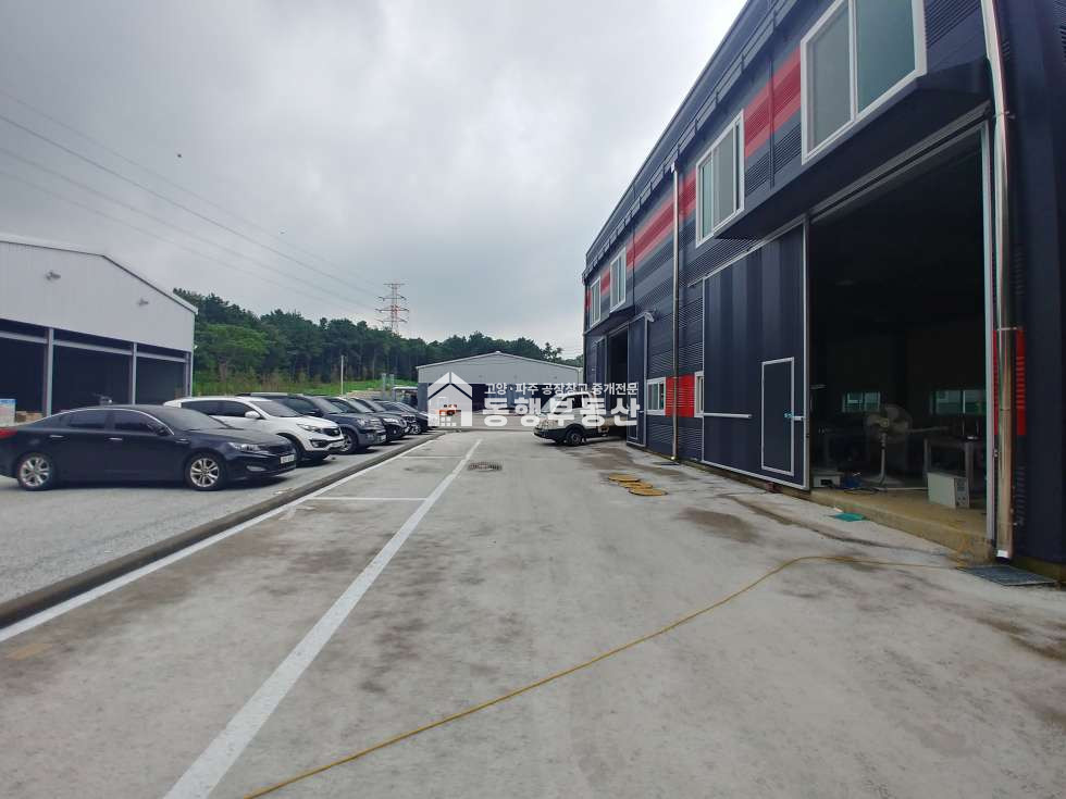 경기 파주시 월롱면 영태리 40피트 진출입, 서울~문산고속도로 금촌ic, 민원X, 가성비 있는영태리 신축 일반공장 120평임대 월세 매물번호 10219 사진 4