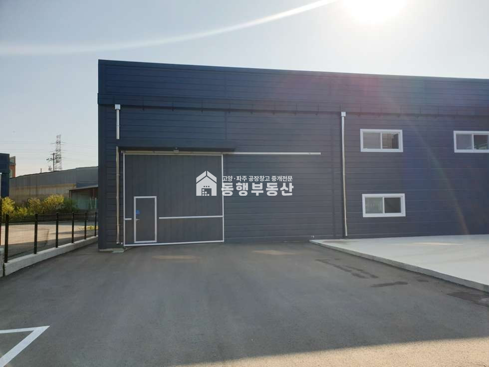 경기 파주시 파주읍 백석리 #서울문산고속도로 #월롱ic #5분거리 #5톤차진출입 #단독마당 #가설천막시설완비 #제조공장 #150평임대 월세 매물번호 10849 사진 4