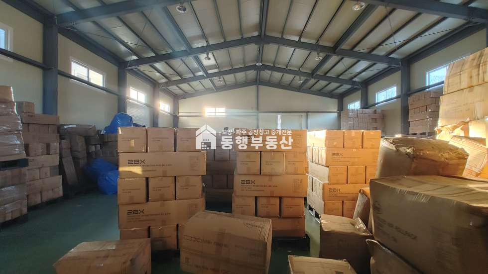 경기 고양일산동구 설문동 40피트 진출입, 넓은 공동마당, 서울~문산고속도로 북고양설문/사리현ic, 일반공장/물류창고 98평 임대 월세 매물번호 10111 사진 5