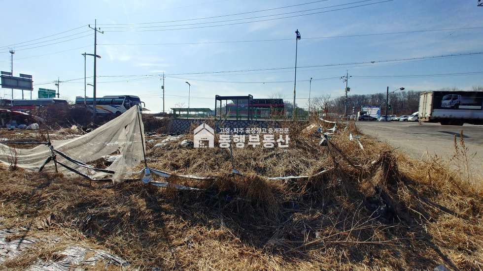 경기 파주시 월롱면 위전리 #4차선도로변 #광고효과 #40피트 #국유지300평이용 #월롱ic #제2외곽순환도로 #근생허가득 #허가부지매매 매매 매물번호 10981 사진 3
