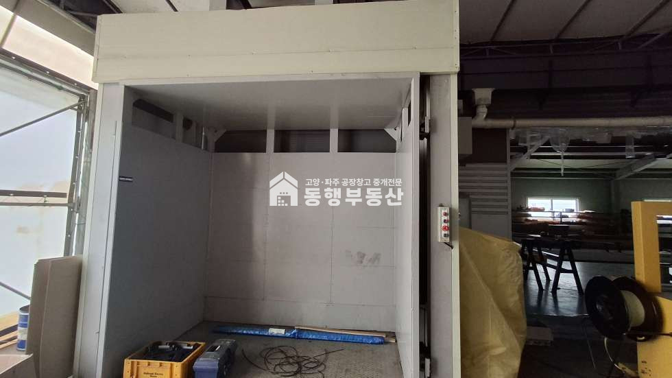 경기 파주시 조리읍 능안리 #공장 #155평 #호이스트 #화물엘베 #전기 50kw #설문ic 10분내 월세 매물번호 11044 사진 3