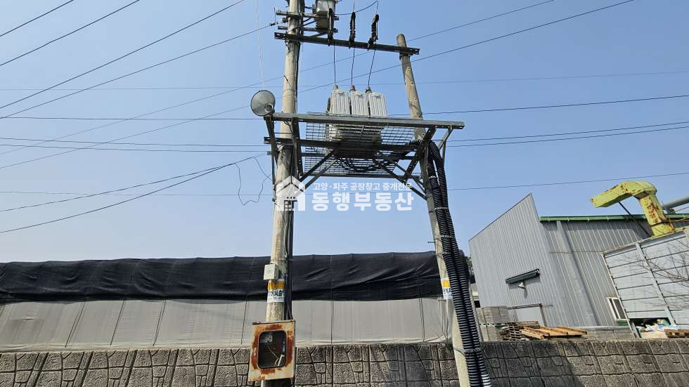 경기 파주시 광탄면 용미리 #전기240kw #오수직관 #혜음로 #국지도56번 #40피트 #부지846평 #공장275평매매 매매 매물번호 11035 사진 10