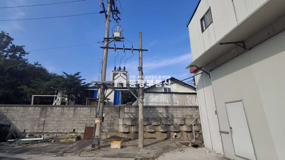 경기 파주시 광탄면 분수리 #공장용지 # 전기 120KW #전가구공장 #민원없음 #도로변 1분거리 매매 매물번호 11389 사진 3