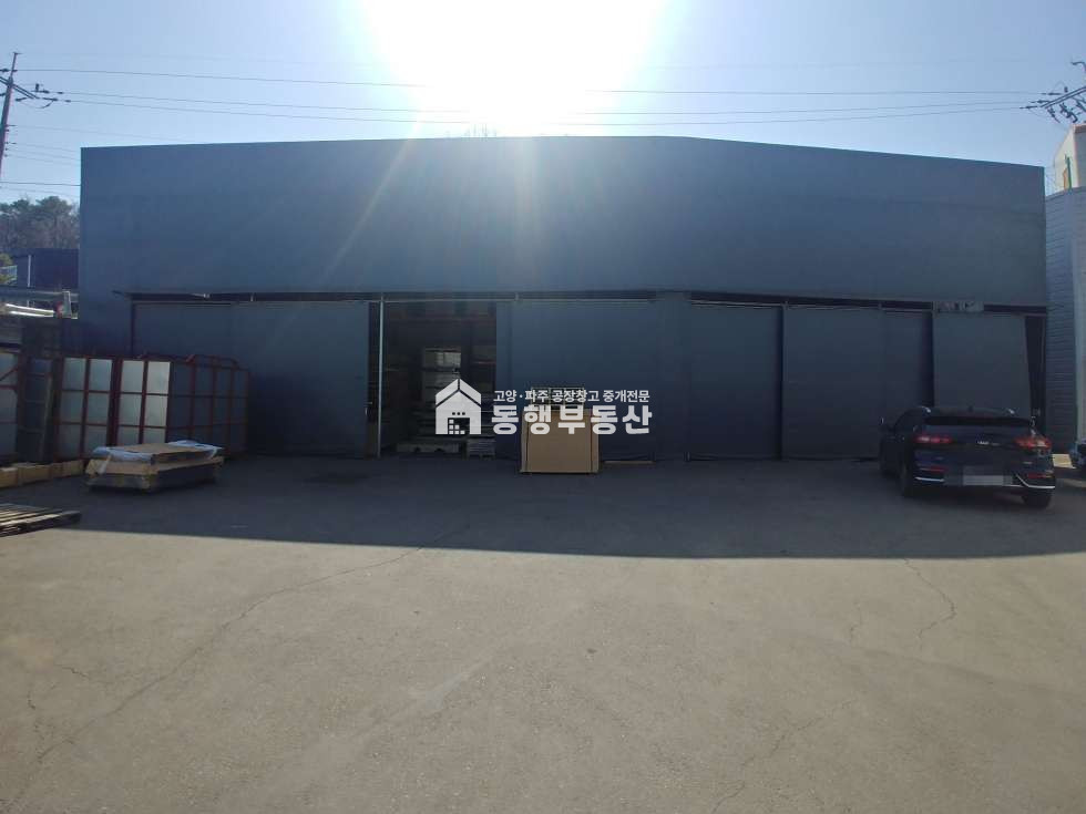 경기 파주시 조리읍 뇌조리 5톤차 진출입, 금촌ic 인근, 민원소지X, 전기승압, 일반공장 300평 통건물 임대 월세 매물번호 10154 사진 10